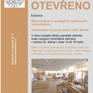 MUZEUM OTEVŘENO