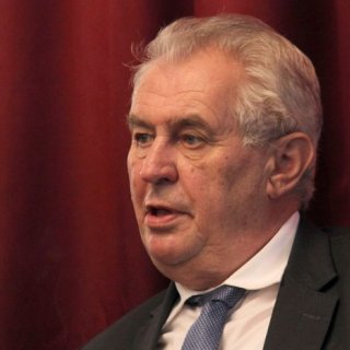 Setkání s prezidentem Milošem Zemanem v Heřmanově