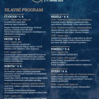 EFF 2023 - Slavnostní zahájení, přednášky