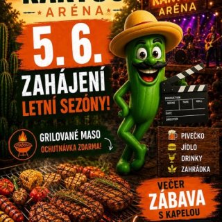 Zahájení letní sezóny v Kaktus aréně