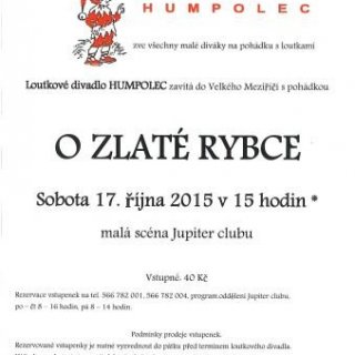 Loutkové divadlo O ZLATÉ RYBCE