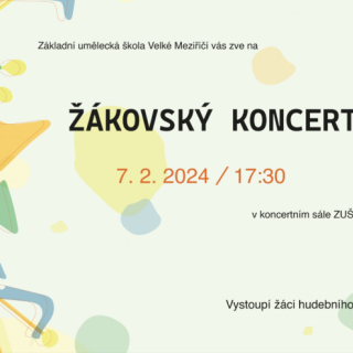 Žákovský koncert