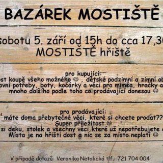 Bazárek Mostiště