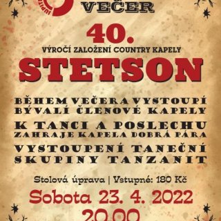 Taneční večer Stetson