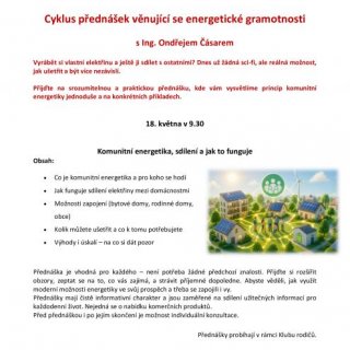 Komunitní energetika, sdílení a jak to funguje