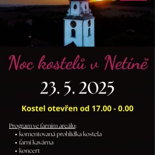 Noc kostelů v Netíně