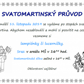 Svatomartinský průvod