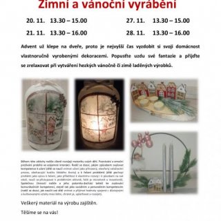 Zimní a vánoční vyrábění