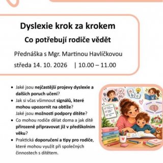 Dyslexie krok za krokem