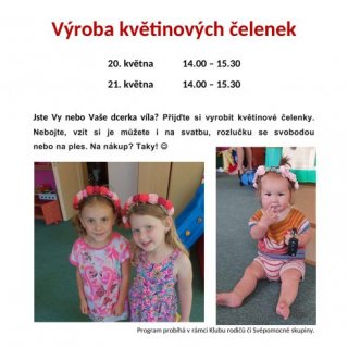 Výroba květinových čelenek