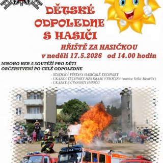 Dětské odpoledne s hasiči