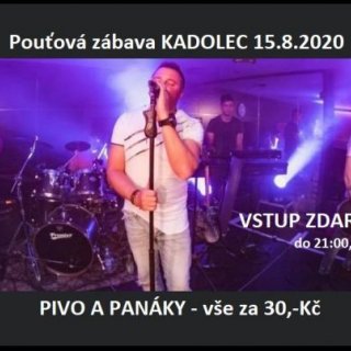 Pouťová zábava v Kadolci