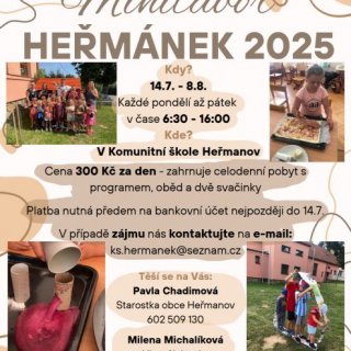 Minitábor Heřmánek 2025