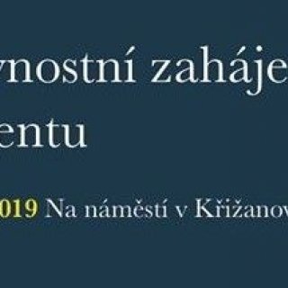 Slavnostní zahájení adventu v Křižanově