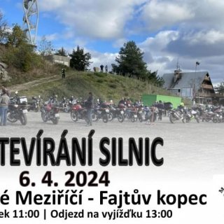 Otevírání silnic na Fajtově kopci