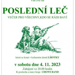 Poslední leč Lhotky