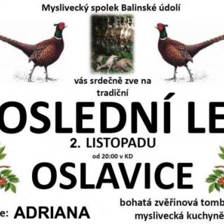 Poslední leč Oslavce