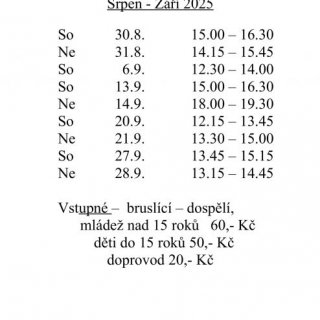 VEŘEJNÉ BRUSLENÍ
