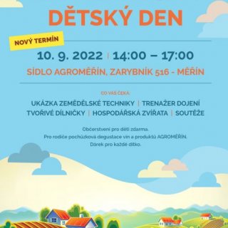 Zemědělský dětský den - NOVÝ TERMÍN