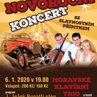 Moravské klavírní trio a hosté - Novoroční koncert s př...