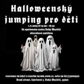 Halloweenský jumping pro děti