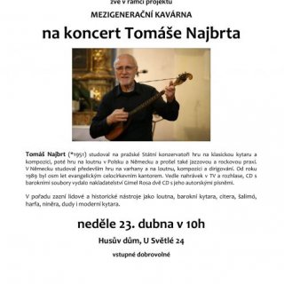 Koncert Tomáše Najbrta