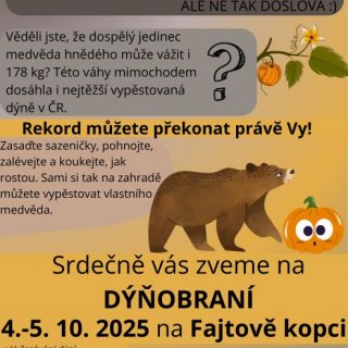 Dýňobraní na Fajtově kopci