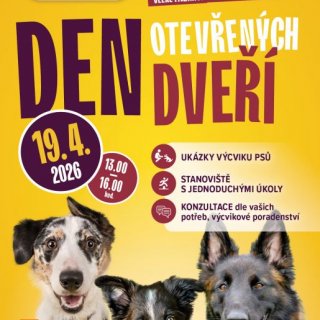 Den otevřených dveří na cvičišti Nauč psa