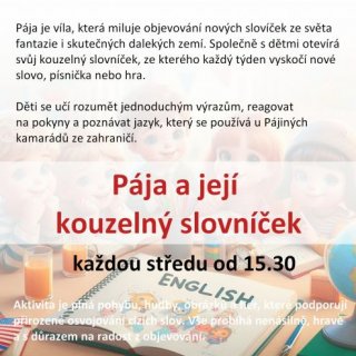 Pája a její kouzelný slovníček